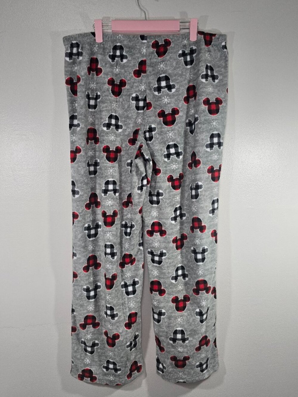 NWOT Disney Mickey Mouse Holiday fleece pajama pants - Size XL - Picture 2 of 6